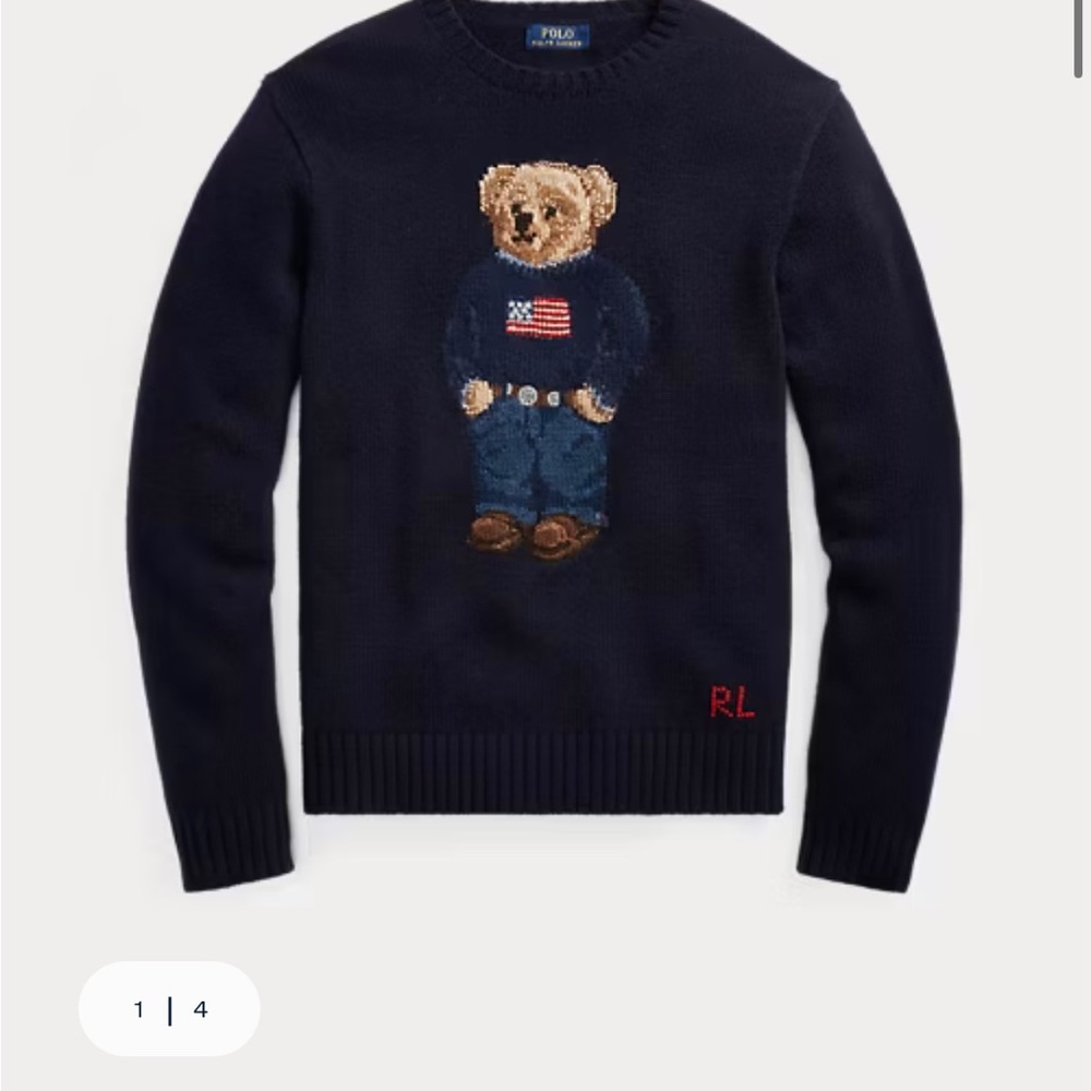 Polo by Ralph Lauren Blue Crewneck Sweater